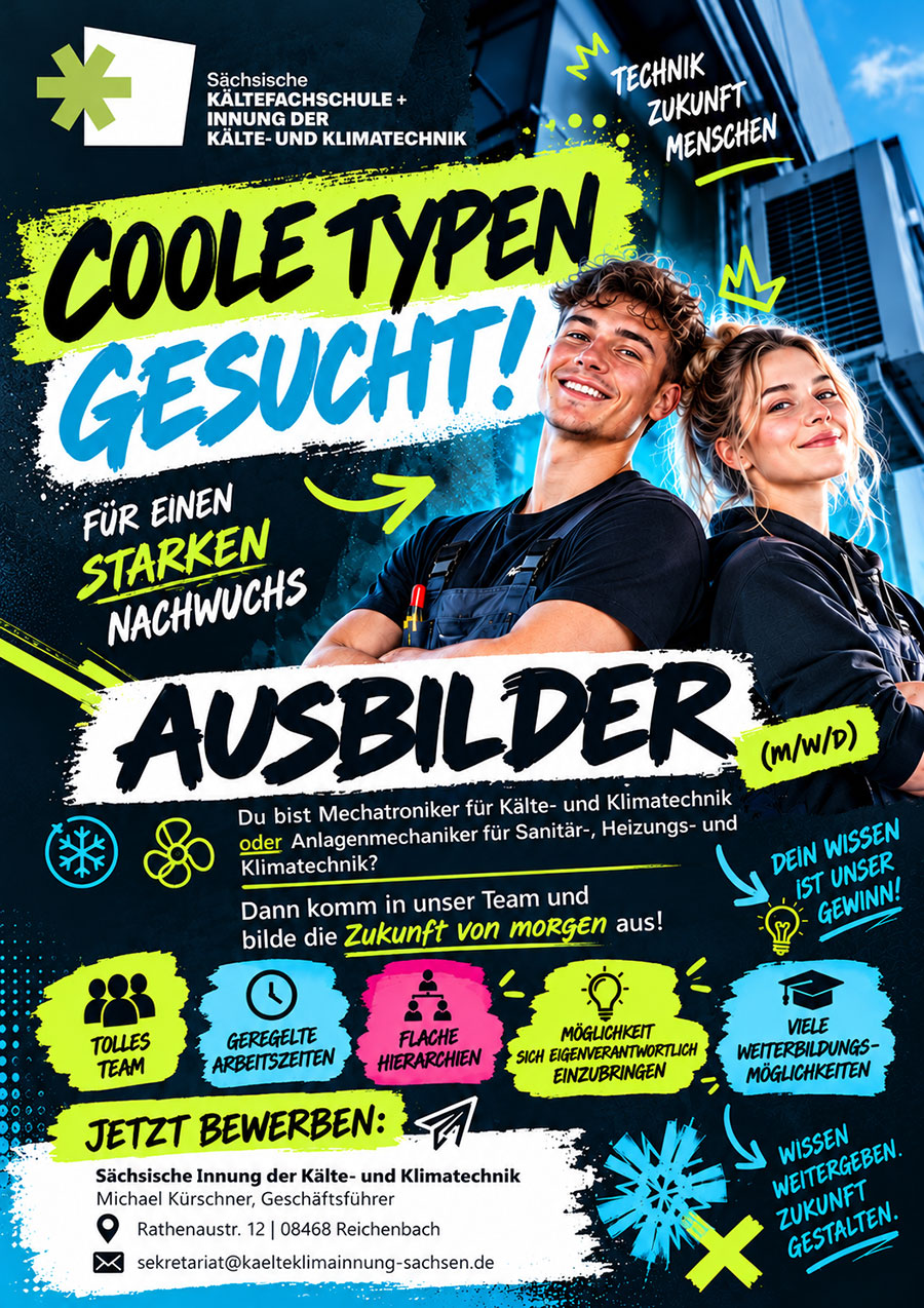 Banner Wir suchen Ausbilder
